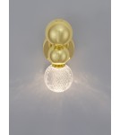 Wall lamps - Luces Exclusivas PONCE Wall-mounted Modern Gold and shades of gold 1xLED max 4W 3200K LE42705 - product 2