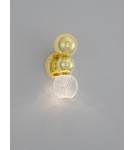 Wall lamps - Luces Exclusivas PONCE Wall-mounted Modern Gold and shades of gold 1xLED max 4W 3200K LE42705 - product 4