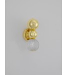 Wall lamps - Luces Exclusivas PONCE Wall-mounted Modern Gold and shades of gold 1xLED max 4W 3200K LE42705 - product 5