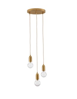 Luces Exclusivas BANI Wisząca Nowoczesna czarny 3xG9 max 6W LE42710