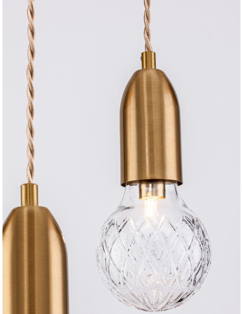 Pendant lamps - Luces Exclusivas BANI Pendant Modern Black 3xG9 max 6W LE42710 - product kolory-swiatla.pl 2