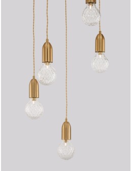Luces Exclusivas BANI Pendant Modern Black 5xG9 max 6W LE42711 - product 2