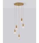Pendant lamps - Luces Exclusivas BANI Pendant Modern Black 5xG9 max 6W LE42711 - product 3