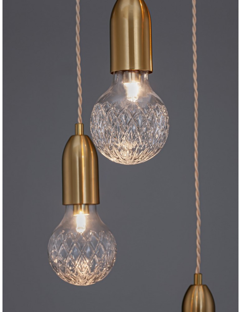 Pendant lamps - Luces Exclusivas BANI Pendant Modern Black 5xG9 max 6W LE42711 - product kolory-swiatla.pl 5