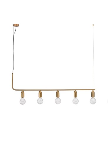 Luces Exclusivas BANI Wisząca Nowoczesna czarny 5xG9 max 6W LE42712