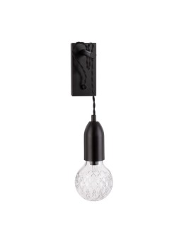 Luces Exclusivas BANI Ścienna Nowoczesna czarny 1xG9 max 6W LE42713