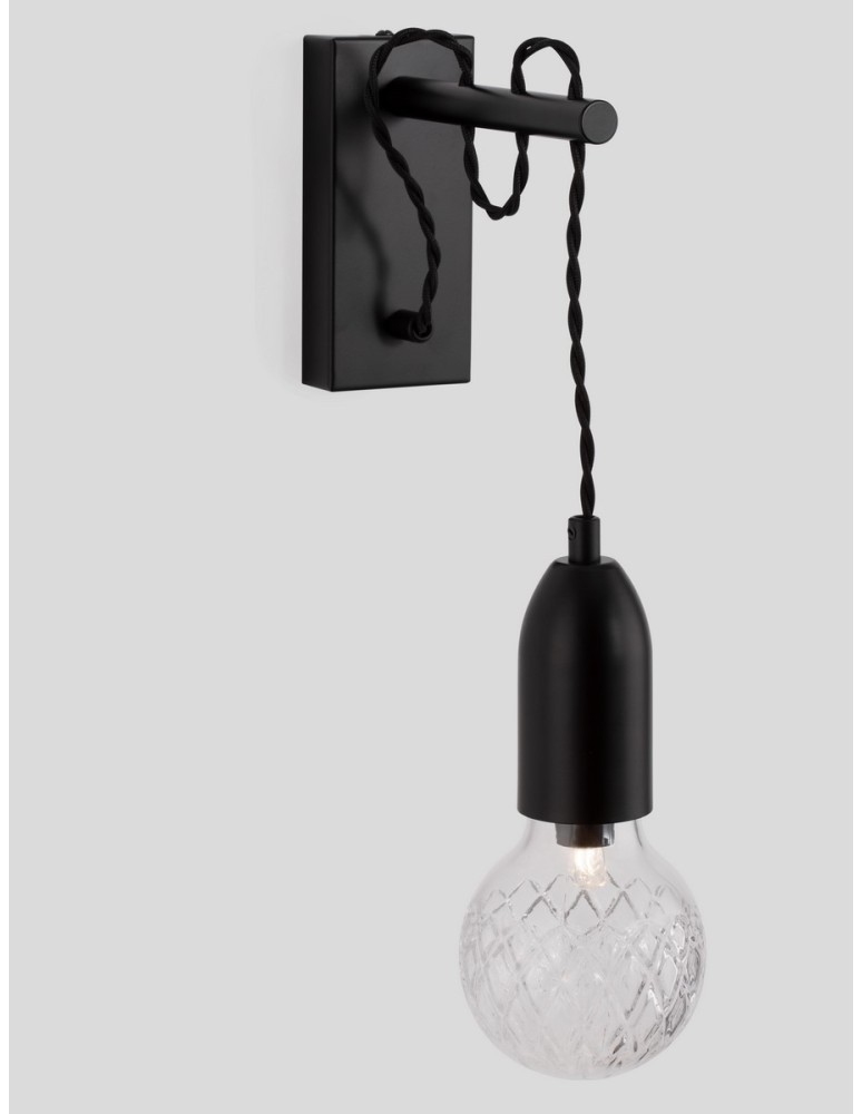 Wall lamps - Luces Exclusivas BANI Wall-mounted Modern Black 1xG9 max 6W LE42713 - product kolory-swiatla.pl 3