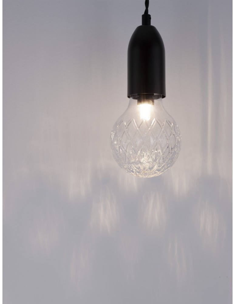 Pendant lamps - Luces Exclusivas BANI Pendant Modern Black 1xG9 max 6W LE42714 - product kolory-swiatla.pl 4