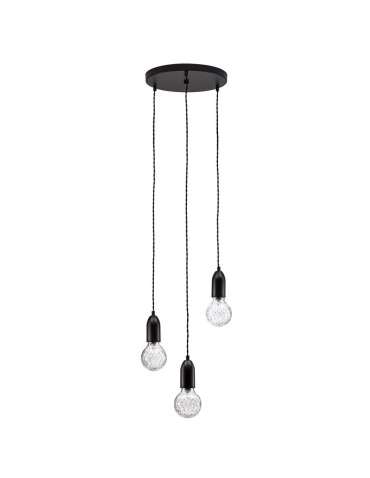 Luces Exclusivas BANI Pendant Modern Black 3xG9 max 6W LE42715