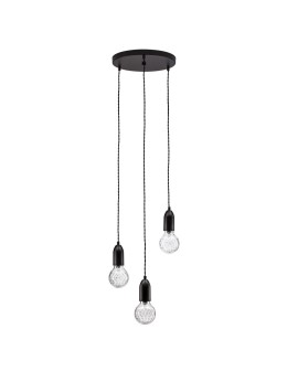 Luces Exclusivas BANI Wisząca Nowoczesna czarny 3xG9 max 6W LE42715
