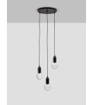 Pendant lamps - Luces Exclusivas BANI Pendant Modern Black 3xG9 max 6W LE42715 - product 3