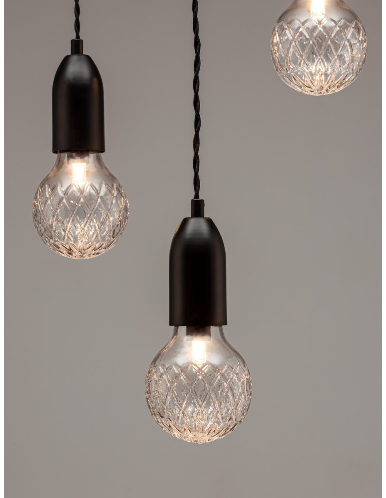 Lampy wiszące - Luces Exclusivas BANI Wisząca Nowoczesna czarny 3xG9 max 6W LE42715 - produkt kolory-swiatla.pl 5