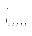 Lampy wiszące - Luces Exclusivas BANI Wisząca Nowoczesna czarny 5xG9 max 6W LE42716 - produkt 1