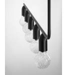 Lampy wiszące - Luces Exclusivas BANI Wisząca Nowoczesna czarny 5xG9 max 6W LE42716 - produkt 2
