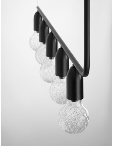 Luces Exclusivas BANI Wisząca Nowoczesna czarny 5xG9 max 6W LE42716 - produkt 2