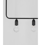 Lampy wiszące - Luces Exclusivas BANI Wisząca Nowoczesna czarny 5xG9 max 6W LE42716 - produkt 4