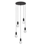 Pendant lamps - Luces Exclusivas BANI Pendant Modern Black 5xG9 max 6W LE42717 - product 1