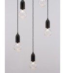 Pendant lamps - Luces Exclusivas BANI Pendant Modern Black 5xG9 max 6W LE42717 - product 2