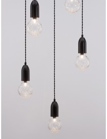Luces Exclusivas BANI Pendant Modern Black 5xG9 max 6W LE42717 - product 2
