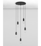 Pendant lamps - Luces Exclusivas BANI Pendant Modern Black 5xG9 max 6W LE42717 - product 3