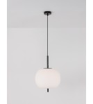 Single pendant lamps - Luces Exclusivas MARC Pendant Modern Black 1xE27 max 12W LE42718 - product 3