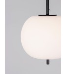 Single pendant lamps - Luces Exclusivas MARC Pendant Modern Black 1xE27 max 12W LE42718 - product 4