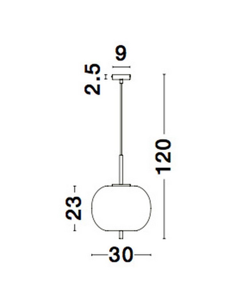 Single pendant lamps - Luces Exclusivas MARC Pendant Modern Black 1xE27 max 12W LE42718 - product kolory-swiatla.pl 6