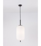 Single pendant lamps - Luces Exclusivas MARC Pendant Modern Black 1xE27 max 12W LE42719 - product 3