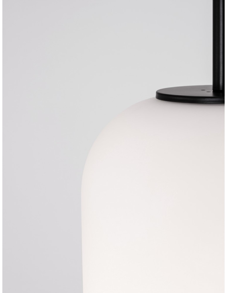 Single pendant lamps - Luces Exclusivas MARC Pendant Modern Black 1xE27 max 12W LE42719 - product kolory-swiatla.pl 4