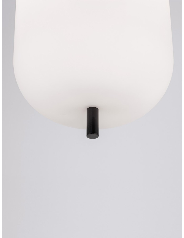 Single pendant lamps - Luces Exclusivas MARC Pendant Modern Black 1xE27 max 12W LE42719 - product kolory-swiatla.pl 5