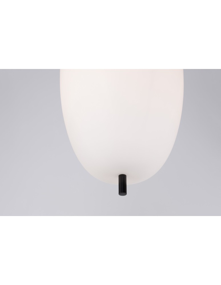 Single pendant lamps - Luces Exclusivas MARC Pendant Modern Black 1xE27 max 12W LE42720 - product kolory-swiatla.pl 2