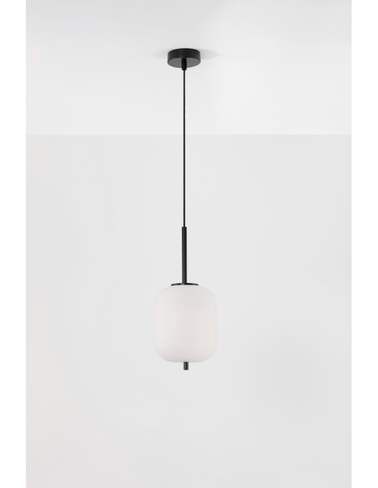 Pendant lamps - Luces Exclusivas MARC Pendant Modern Black 1xE14 max 5W LE42722 - product kolory-swiatla.pl 4