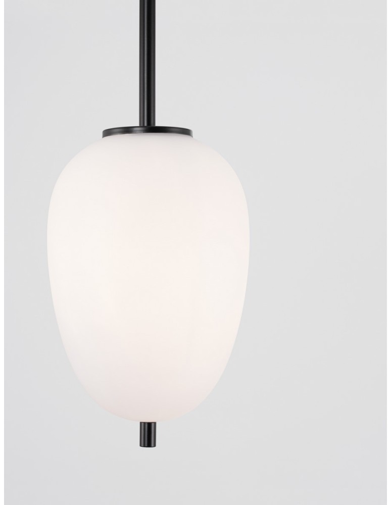 Lampy wiszące - Luces Exclusivas MARC Wisząca Nowoczesna czarny 1xE14 max 5W LE42723 - produkt kolory-swiatla.pl 2