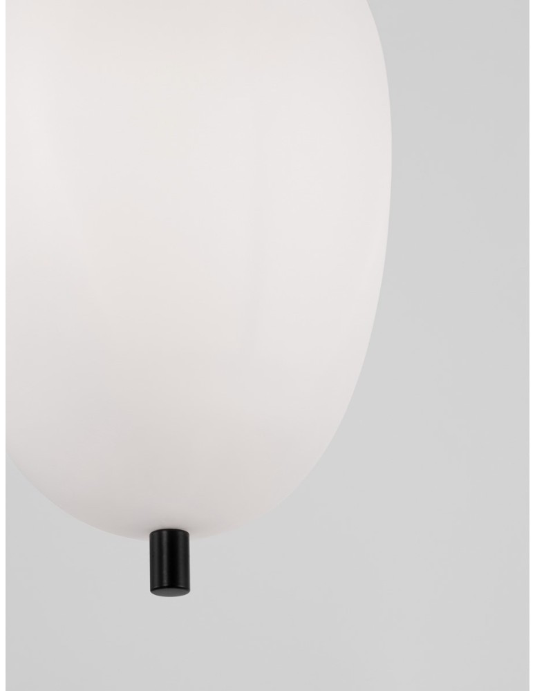 Lampy wiszące - Luces Exclusivas MARC Wisząca Nowoczesna czarny 1xE14 max 5W LE42723 - produkt kolory-swiatla.pl 4