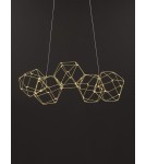 Pendant lamps - Luces Exclusivas ASIS Pendant Modern Gold and shades of gold 1xLED max 21,6W 3000K LE42726 - product 2