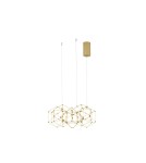 Pendant lamps - Luces Exclusivas ASIS Pendant Modern Gold and shades of gold 1xLED max 21,6W 3000K LE42727 - product 1