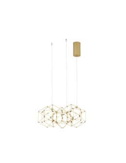 Luces Exclusivas ASIS Pendant Modern Gold and shades of gold 1xLED max 21,6W 3000K LE42727