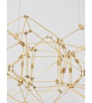 Pendant lamps - Luces Exclusivas ASIS Pendant Modern Gold and shades of gold 1xLED max 21,6W 3000K LE42727 - product 2
