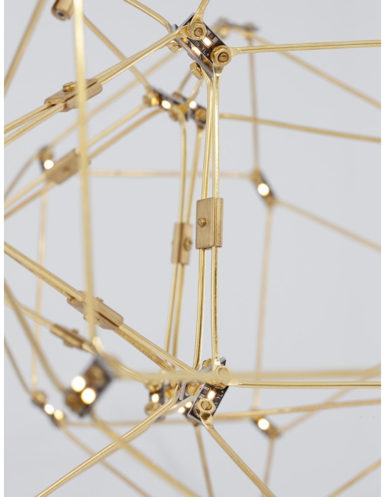 Pendant lamps - Luces Exclusivas ASIS Pendant Modern Gold and shades of gold 1xLED max 21,6W 3000K LE42727 - product kolory-swiatla.pl 4