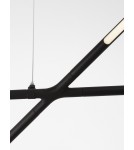 Pendant lamps - Luces Exclusivas BELL Pendant Modern Black 1xLED max 30W 3000K LE42728 - product 2