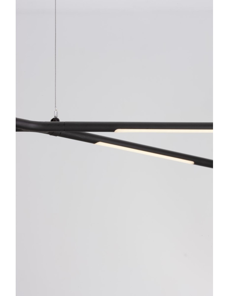 Pendant lamps - Luces Exclusivas BELL Pendant Modern Black 1xLED max 30W 3000K LE42728 - product kolory-swiatla.pl 4