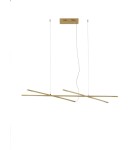 Lampy wiszące - Luces Exclusivas BELL Wisząca Nowoczesna złoty i odcienie złota 1xLED max 30W 3000K LE42729 - produkt 1