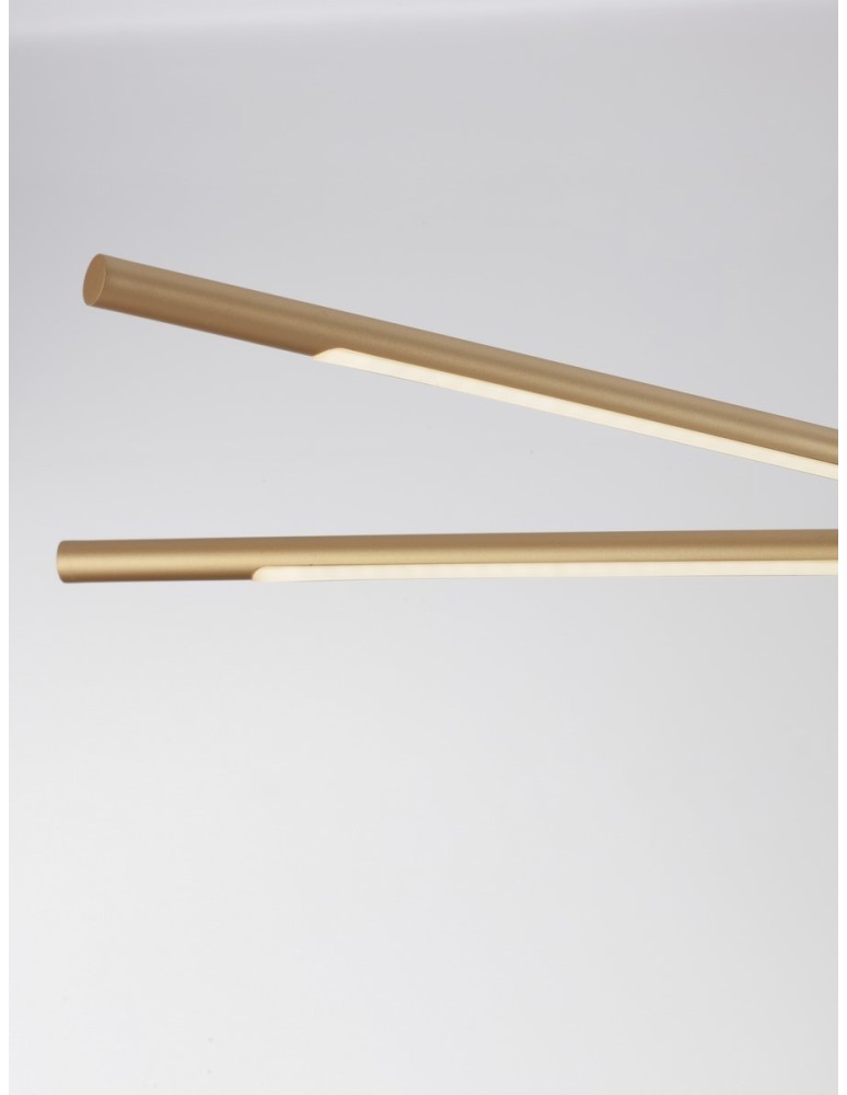 Luces Exclusivas BELL Wisząca Nowoczesna złoty i odcienie złota 1xLED max 30W 3000K LE42729