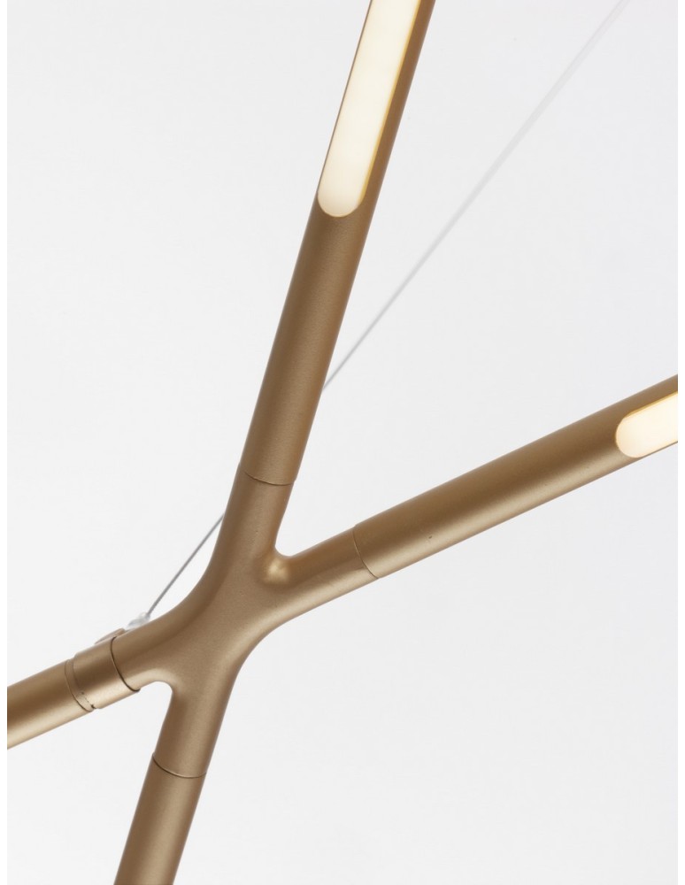 Pendant lamps - Luces Exclusivas BELL Pendant Modern Gold and shades of gold 1xLED max 30W 3000K LE42729 - product kolory-swiatla.pl 4