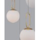 Luces Exclusivas YARA Wisząca Nowoczesna złoty i odcienie złota 1xLED max 30,5W 3000K LE42732
