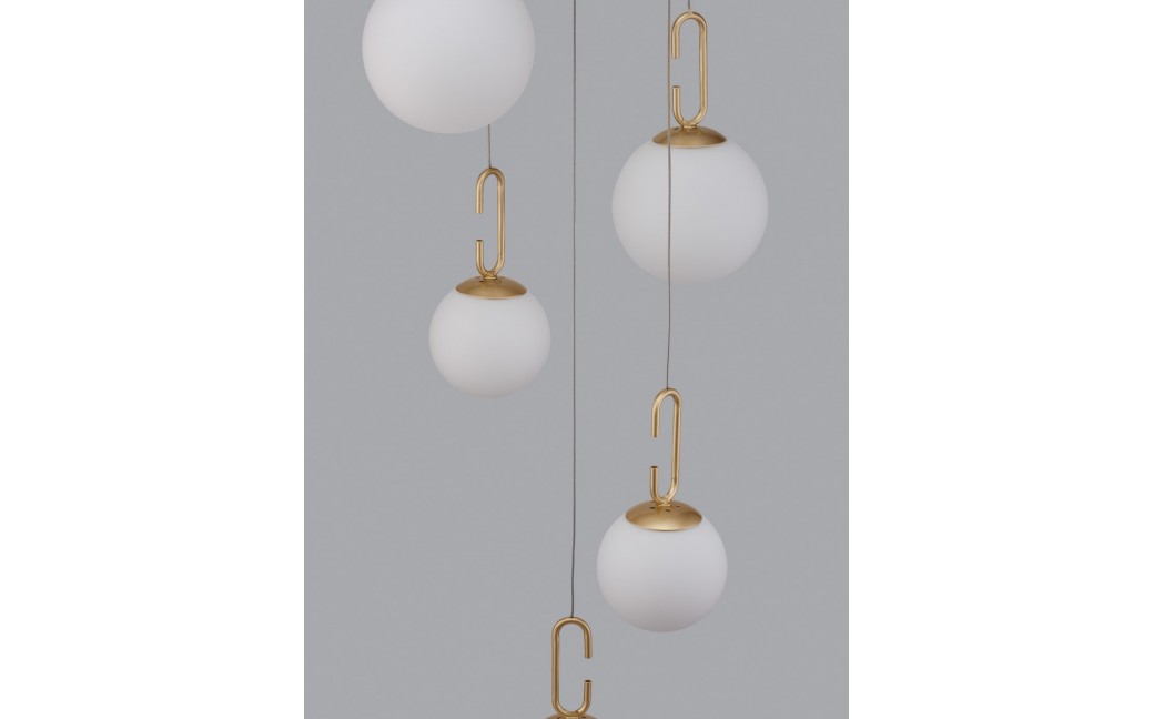 Luces Exclusivas YARA Wisząca Nowoczesna złoty i odcienie złota 1xLED max 30,5W 3000K LE42732