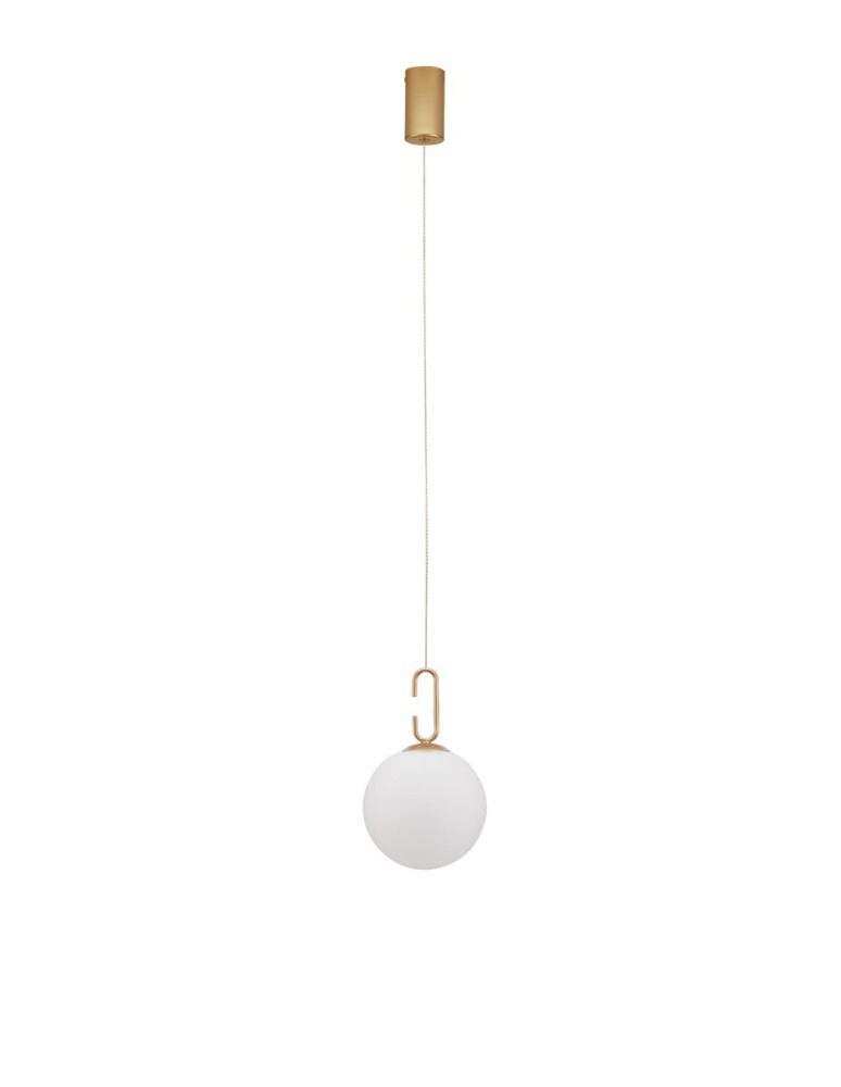 Pendant lamps - Luces Exclusivas YARA Pendant Modern Gold and Gold Shades 1xLED max 10.64W 3000K LE42733 - product kolory-swiatla.pl 1