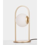 LED table lamps - Luces Exclusivas YARA Table Gold and Shades of Gold 1xLED max 4.8W 3000K LE42734 - product 3