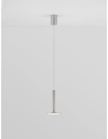 Luces Exclusivas ESQUEL Wisząca Nowoczesna srebrny i odcienie srebra 1xLED max 11W 3000K LE42736 - produkt 2