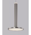 Pendant lamps - Luces Exclusivas ESQUEL Pendant Modern silver and silver tones 1xLED max 11W 3000K LE42736 - product 5